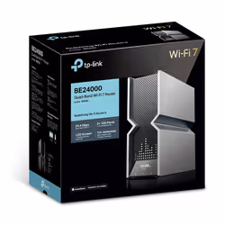 TP-Link Archer BE900 routeur sans fil Multi-Gigabit Ethernet Quad-band (2.4 GHz / 5 GHz-1 / 5 GHz-2 / 6 GHz) Noir, Gris - Vue supplémentaire 6