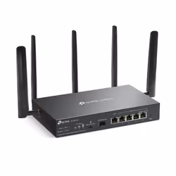 TP-Link Omada ER706W-4G routeur sans fil Gigabit Ethernet Bi-bande (2,4 GHz / 5 GHz) Noir