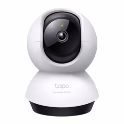 TP-Link Tapo C220, Caméra de sécurité IP, Intérieure, Sans fil, Bureau, Blanc, Noir, Sphérique