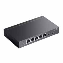 TP-Link TL-SG1005P-PD commutateur réseau Gigabit Ethernet (10/100/1000) Connexion Ethernet, supportant l'alimentation via ce port (PoE) Noir - Vue supplémentaire 4