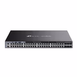 TP-Link Omada SG6654XHP, Géré, L3, Gigabit Ethernet (10/100/1000), Connexion Ethernet, supportant l'alimentation via ce port  ...