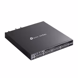 TP-Link Omada SG6654XHP commutateur réseau Géré L3 Gigabit Ethernet (10/100/1000) Connexion Ethernet, supportant l'alimentation via ce port (PoE) 1U Noir - Vue supplémentaire 4