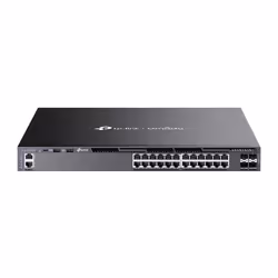 TP-Link Omada SG6428XHP, Géré, L3, Gigabit Ethernet (10/100/1000), Connexion Ethernet, supportant l'alimentation via ce port  ...