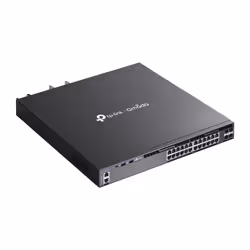 TP-Link Omada SG6428XHP commutateur réseau Géré L3 Gigabit Ethernet (10/100/1000) Connexion Ethernet, supportant l'alimentation via ce port (PoE) 1U Noir - Vue supplémentaire 4