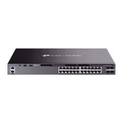 TP-Link Omada SG6428X, Géré, L3, Gigabit Ethernet (10/100/1000), Grille de montage, 1U