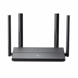 TP-Link EX141, Wi-Fi 6 (802.11ax), Bi-bande (2,4 GHz / 5 GHz), Ethernet/LAN, Noir, Routeur
