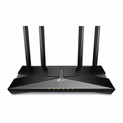 TP-Link Archer VX1800v, Wi-Fi 6E (802.11ax), Bi-bande (2,4 GHz / 5 GHz), Ethernet/LAN, ADSL, Noir, Routeur