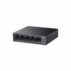 TP-Link LiteWave LS105GP commutateur réseau Non-géré Gigabit Ethernet (10/100/1000) Connexion Ethernet, supportant l'alimentation via ce port (PoE) Noir
