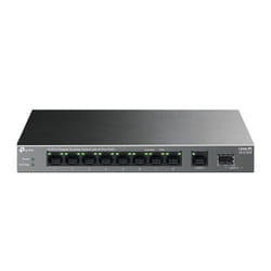 TP-Link LiteWave LS1210GP commutateur réseau Non-géré Gigabit Ethernet (10/100/1000) Connexion Ethernet, supportant l'alimentation via ce port (PoE) Noir