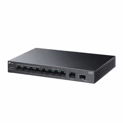 TP-Link LiteWave LS1210GP commutateur réseau Non-géré Gigabit Ethernet (10/100/1000) Connexion Ethernet, supportant l'alimentation via ce port (PoE) Noir