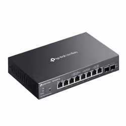 TP-Link Omada SG2210XMP-M2 commutateur réseau Géré L2/L2+ 2.5G Ethernet (100/1000/2500) Connexion Ethernet, supportant l'alimentation via ce port (PoE) Noir