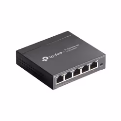 TP-Link TL-SG105S-M2 commutateur réseau Géré 2.5G Ethernet (100/1000/2500) Noir - Vue supplémentaire 4
