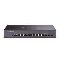 TP-Link ER7412-M2, Ethernet WAN, 2.5 Gigabit Ethernet, Gigabit Ethernet, Noir