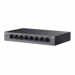 TP-Link LiteWave LS108GP commutateur réseau Non-géré Gigabit Ethernet (10/100/1000) Connexion Ethernet, supportant l'alimentation via ce port (PoE) Noir