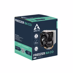 ARCTIC Freezer 8A CO Processeur Refroidisseur d'air 10 cm Aluminium, Noir - Vue supplémentaire 6