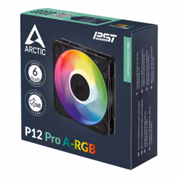 ARCTIC Freezer P12 Pro A-RGB Boitier PC Ventilateur 12 cm Noir, Blanc 1 pièce(s) - Vue supplémentaire 7