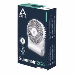 ARCTIC Summair 2Go Blanc 9,1 cm Ventilateur portable - Vue supplémentaire 8