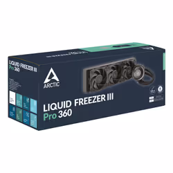 ARCTIC Liquid Freezer III Pro 360 Processeur Kit de refroidissement du liquide 12 cm Noir 1 pièce(s) - Vue supplémentaire 6