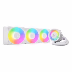 ARCTIC Liquid Freezer III Pro 360 A-RGB (White), Kit de refroidissement du liquide, 12 cm, 131 m³/h, Blanc