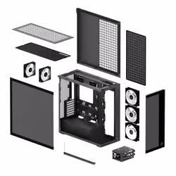 ARCTIC Xtender (Black) Midi Tower Noir - Vue supplémentaire 8
