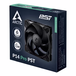ARCTIC P14 Pro PST Boitier PC Ventilateur 14 cm Noir 1 pièce(s) - Vue supplémentaire 6