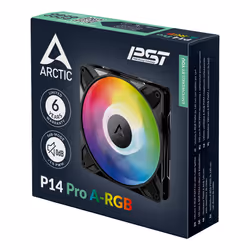 ARCTIC P14 Pro A-RGB Boitier PC Ventilateur 14 cm Noir 1 pièce(s) - Vue supplémentaire 8