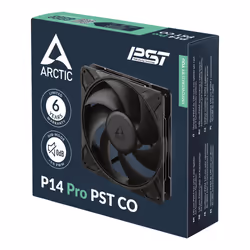 ARCTIC P14 Pro PST CO Boitier PC Ventilateur 14 cm Noir 1 pièce(s) - Vue supplémentaire 6