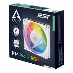 ARCTIC P14 Pro A-RGB Boitier PC Ventilateur 14 cm Blanc 1 pièce(s) - Vue supplémentaire 8