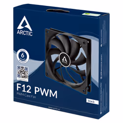 ARCTIC Freezer F12 PWM Boitier PC Ventilateur 12 cm Noir 5 pièce(s) - Vue supplémentaire 4