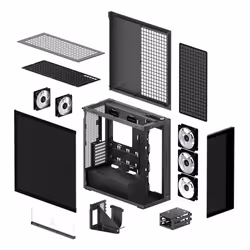 ARCTIC Xtender VG (Mirror Black) Midi Tower Noir - Vue supplémentaire 8