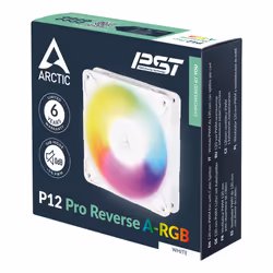 ARCTIC Freezer P12 Pro Reverse A-RGB (White) Boitier PC Ventilateur 12 cm Blanc 1 pièce(s) - Vue supplémentaire 6