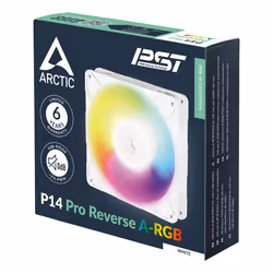 ARCTIC Freezer P14 Pro Reverse A-RGB (White) Boitier PC Ventilateur 14 cm Blanc 1 pièce(s) - Vue supplémentaire 6