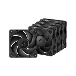 Ventiladores Suplementarios Arctic P12 PRO PWM PST Low Noise 120mm Negros Pack 5 unidades