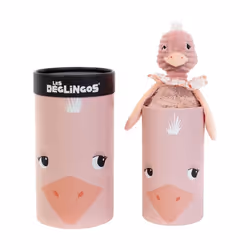 TriAction Toys Big Simply Pomelos The Ostrich In Box, Canard en peluche