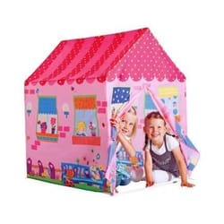Tente de jeu - FIVE STARS - Maison de jeu rose - Tissu - Montage facile - Pour filles