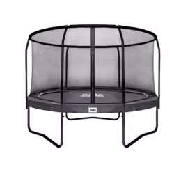 Salta 551-17 PBE, Trampoline suspendu, Rond, 100 kg, Filet de sécurité, Noir