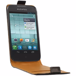 SWISS CHARGER SCP10095, Folio porte carte, Alcatel, OT-997, Noir