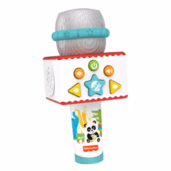 Fisher-Price Sing Along Microphone, Microphone jouet, 3 an(s), Multicolore