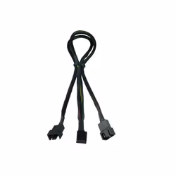 Gelid Solutions CA-PWM-01, 0,35 m, 2 x 4-pin PWM, 4-pin PWM, Mâle, Femelle, Droit