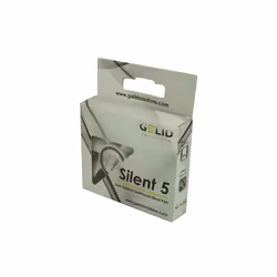 Gelid Solutions FN-SX05-40 système de refroidissement d’ordinateur Boitier PC Ventilateur 5 cm Noir, Blanc