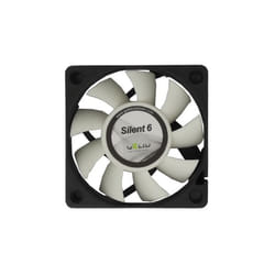 Gelid Solutions FN-SX06-38 système de refroidissement d’ordinateur Boitier PC Ventilateur 6 cm Noir, Blanc