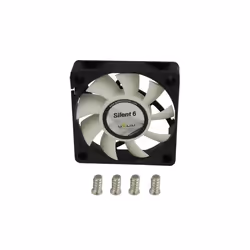 Gelid Solutions FN-SX06-38 système de refroidissement d’ordinateur Boitier PC Ventilateur 6 cm Noir, Blanc