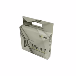 Gelid Solutions Silent 7 Boitier PC Ventilateur 7 cm Noir, Blanc