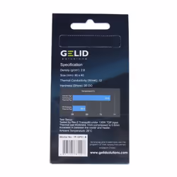 Gelid Solutions GP-Extreme combiné de dissipateurs thermiques Pad thermique 12 W/m·K