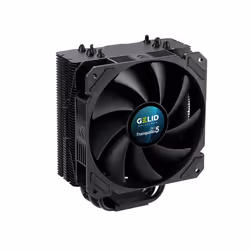 Gelid Solutions Rev. 5 Tranquillo, Refroidisseur d'air, 12 cm, 700 tr/min, 1600 tr/min, 26,5 dB, 65,5 cfm