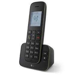 Telekom Sinus A 207 Téléphone DECT Identification de l'appelant Noir