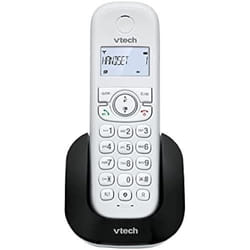 VTech CS1500 Téléphone sans Fil DECT à Double Charge avec Blocage dappel Identification de lappelant-Appel en Attente Haut-Parle