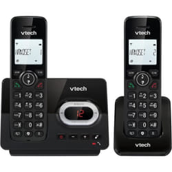 VTech CS2051 Téléphone sans Fil avec répondeur et 2 combinésMode ECO+téléphone Seniortéléphone FixeBlocage dappelFonction M