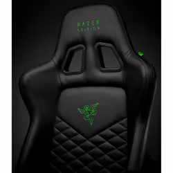 Razer Tarok Natrix Fauteuil de gaming Siège rembourré Noir, Vert - Vue supplémentaire 8
