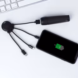 Xoopar XOOPAROCTOMN câble de téléphone portable Noir